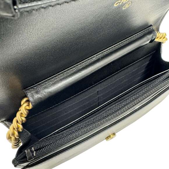 CHANEL Black Caviar Leather Wallet main image 10